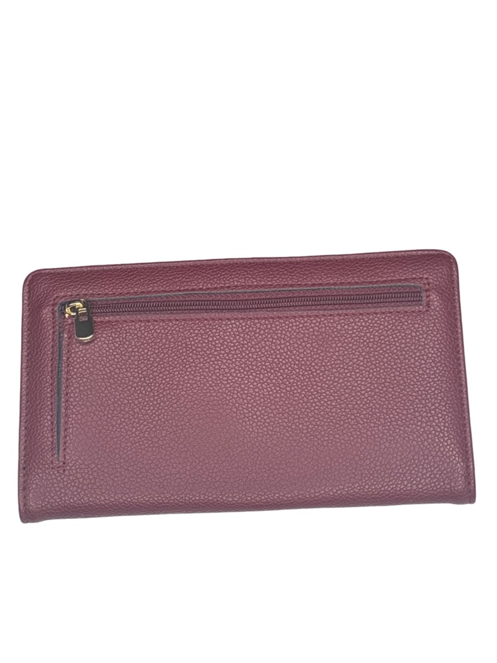 Lark & Ives Burgundy Vegan Leather Wallet NWT - Picture 3 of 5